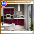 factory offer modern wooden complete mdf kitchen cabinets without handles